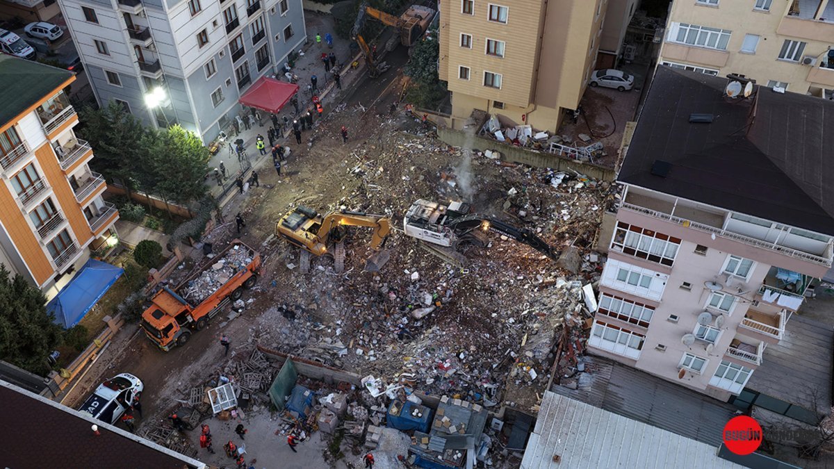 Maltepe'de Yürekler Dağlayan Enkaz: 5 Can Kayboldu, Kalan Moloz Yığını Acı Bir Hatıra...