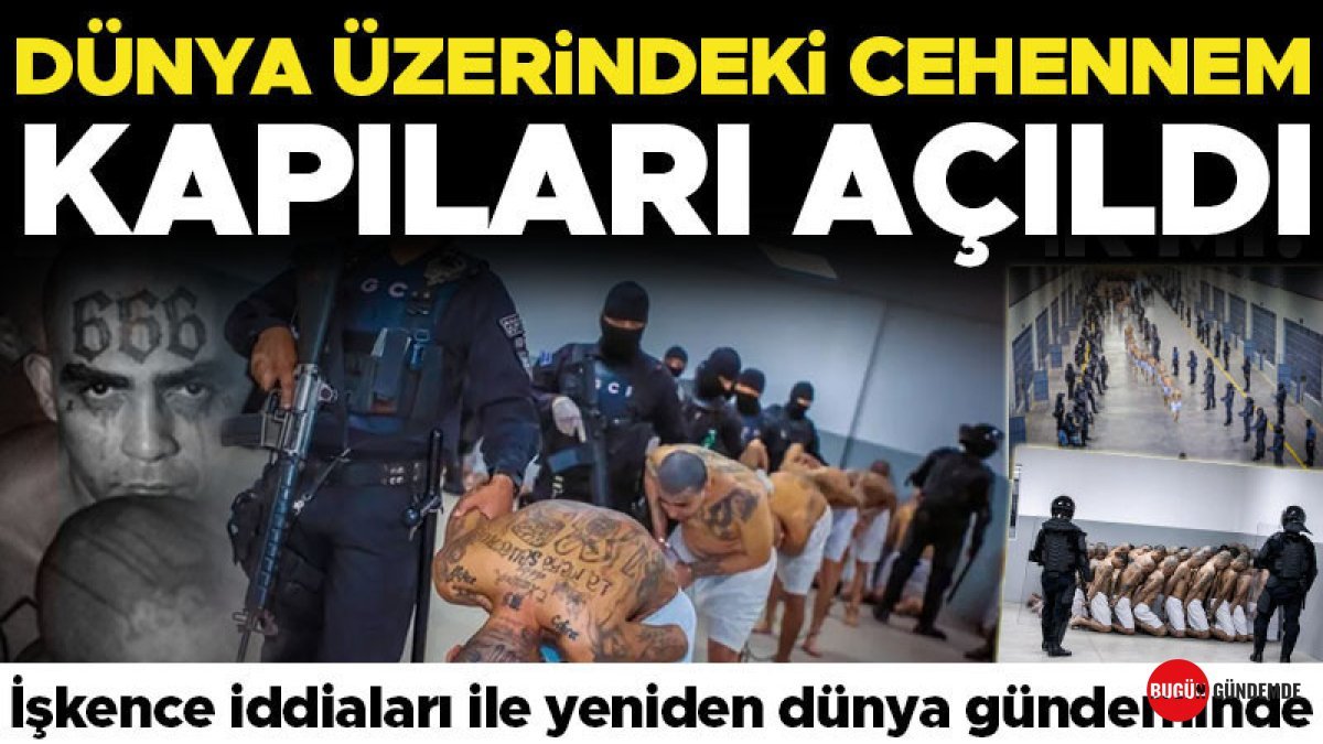 El Salvador'daki 'Cehennem' Hapishanesinde Çıplak Gerçekler: İnsanlık Dışı Koşullar İşkence İddialarını Ateşledi!