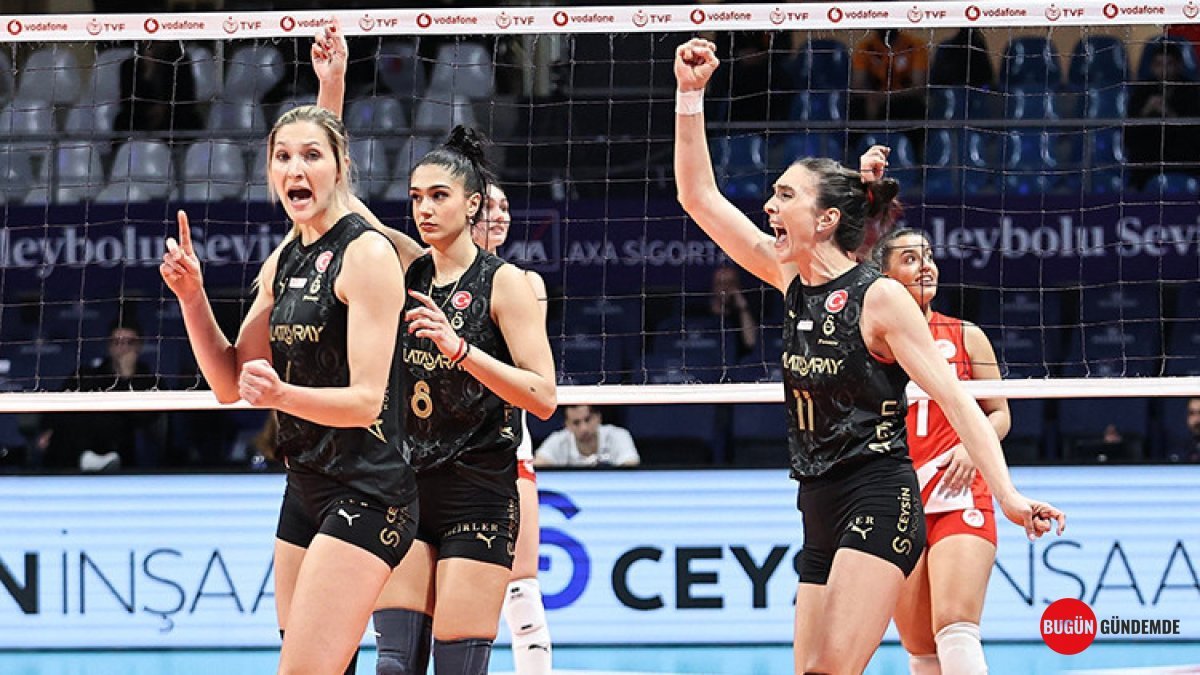 Galatasaray'ın Tarihi Başarısı Tescillendi: CEV Kupası'nda Eşsiz Bir Zaferin Ardından Şampiyonlar Sahada!