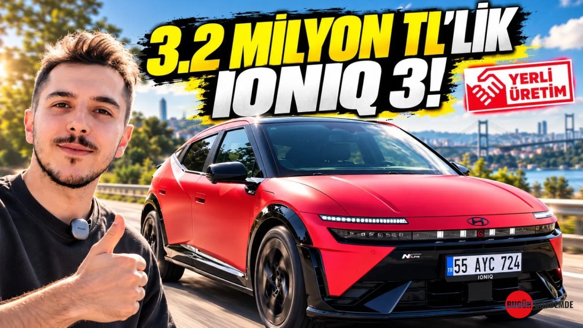 Türkiye'de Üretildi, Fiyatı Şaşırttı! Hyundai'den Yeni Elektrikli: Ioniq 3 Detaylı İncelendi
