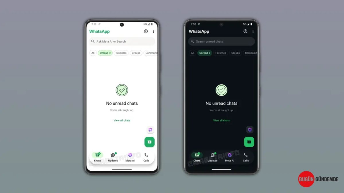 WhatsApp Göz Kamaştıran Değişiklikle Karşımızda: Android Uygulaması Yepyeni Bir Yüz Kazanıyor!