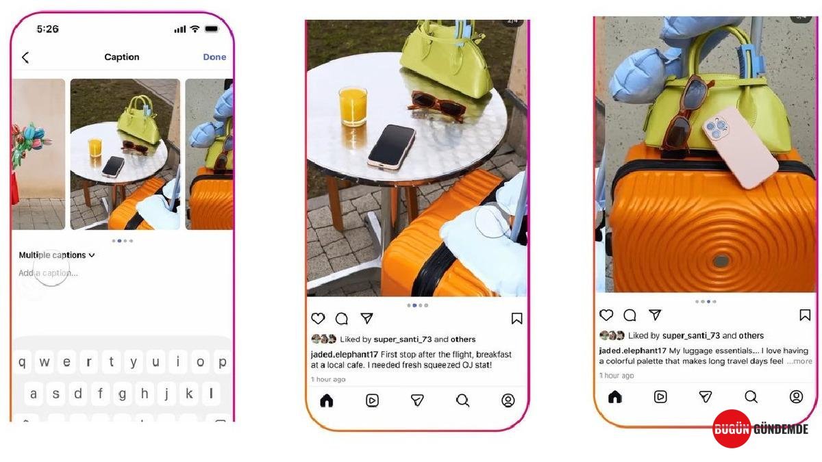 Instagram'da İçerik Devrimi: Kaydırmalı Gönderilerde Her Görsel Kendi Hikayesini Anlatıyor!