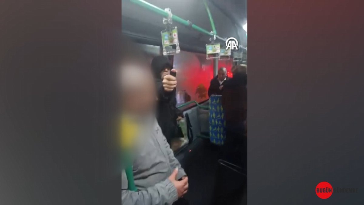Otobüs Kabusu: Yolcular Arasında Çıkan Kavgada Biber Gazı Paniği Yaşandı!