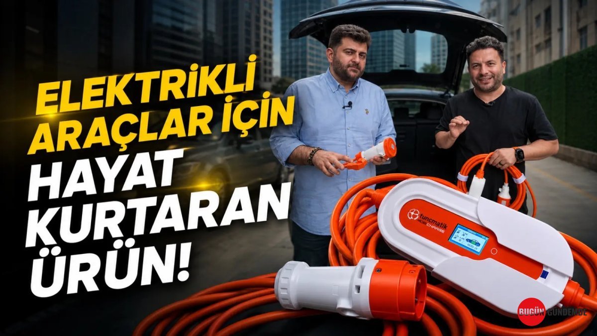 Elektrikli Araç Şarjı Artık Sorun Değil! Tunçmatik'ten Devrim Yaratan Taşınabilir Cihazı Mercek Altında!