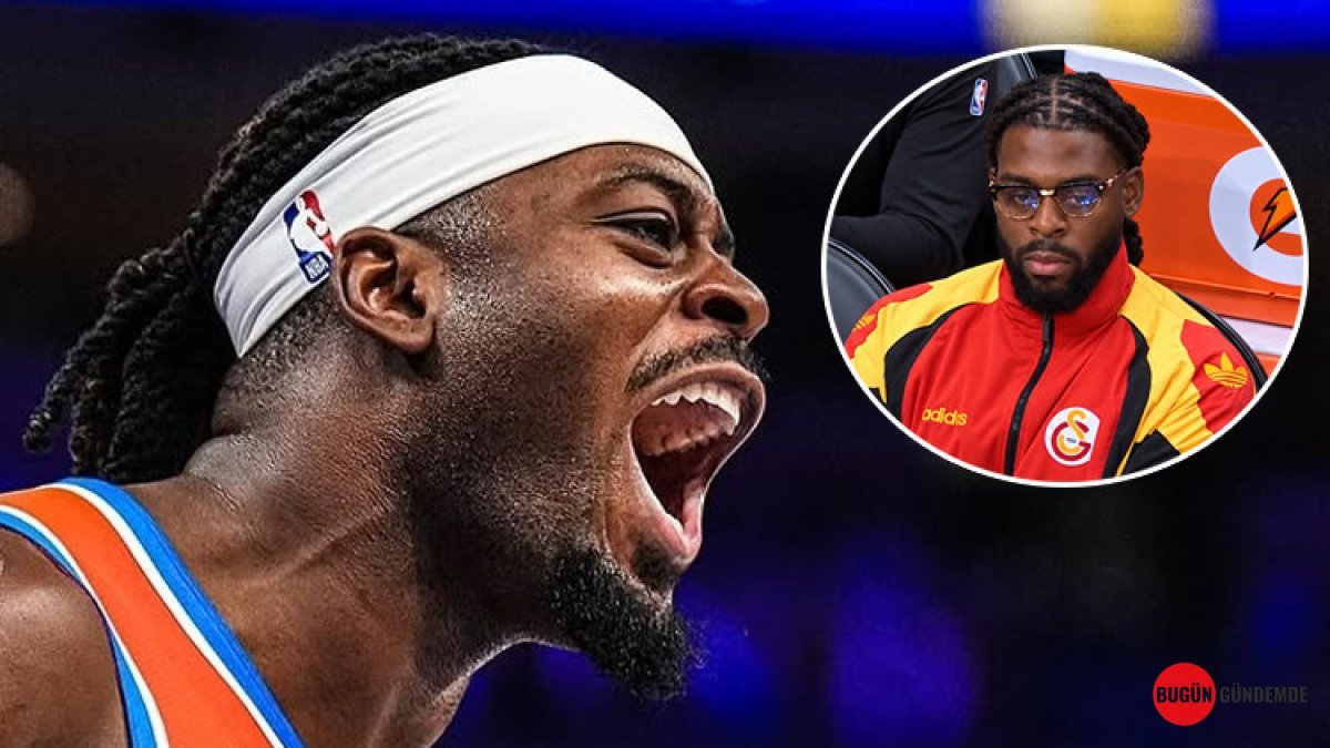 NBA Yıldızından Galatasaray Jesti! Sahaya Sarı-Kırmızılı Eşofmanla Çıktı, Yer Yerinden Oynadı!