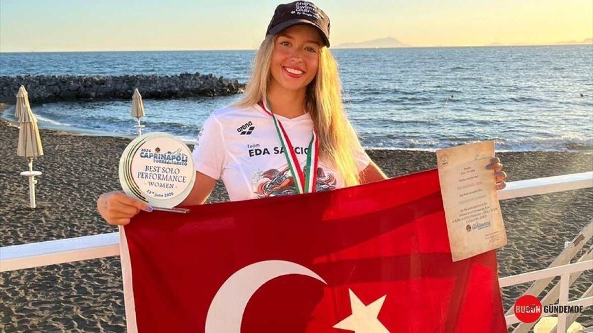 Eda Savcıgil İtalya'da Tarih Yazdı: 28 Kilometreyi 9 Saatte Tamamlayıp Şampiyon Oldu!