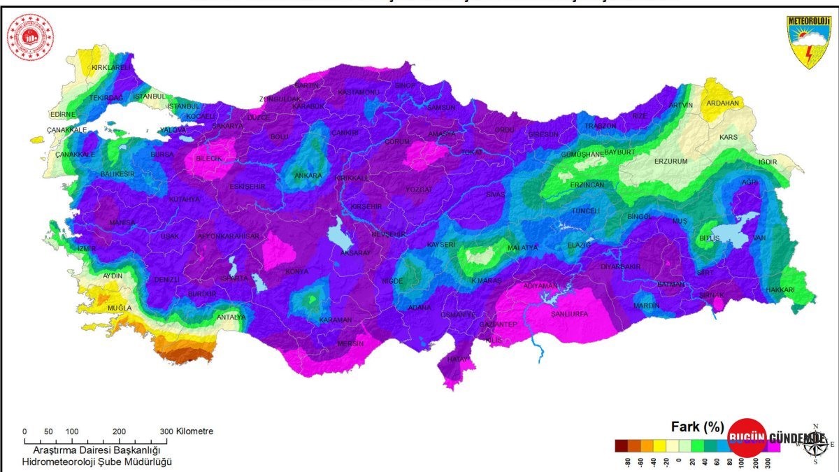 Mayıs'ta Rekor Yağış: Türkiye'nin Yarısı 66 Yıllık Tarihi Yeniden Yazdı, Bazı İllerde Yağmur Üç Katına Fırladı!