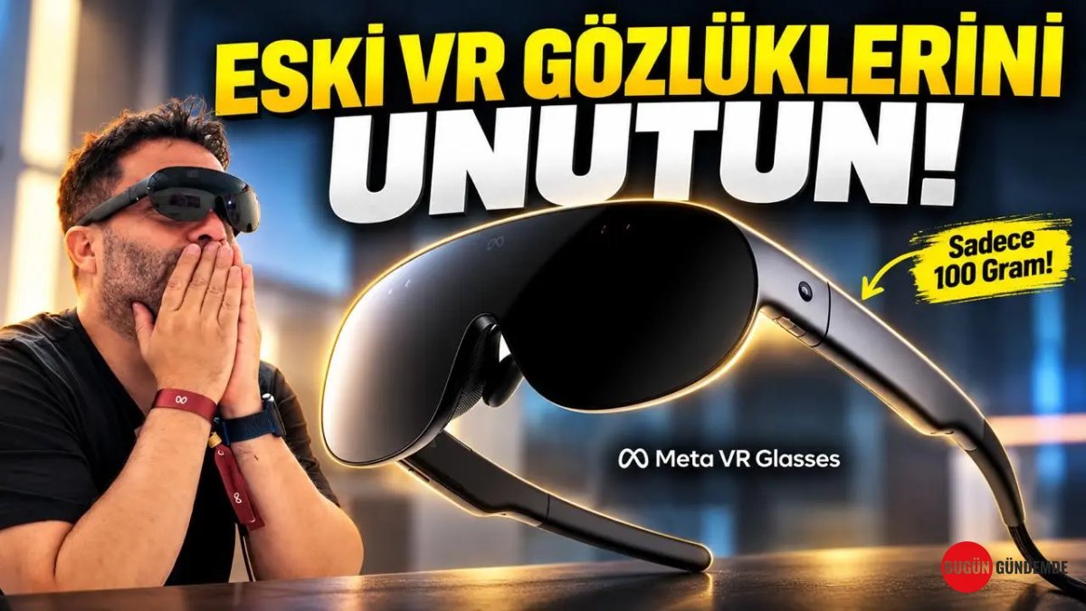 Apple Vision Pro'ya Rakip Gökdelen Boyutunda Darbe! Meta'dan 100 Gramlık 5K Gözlükle Devrim: Tanıttılar, Deneyimledik!