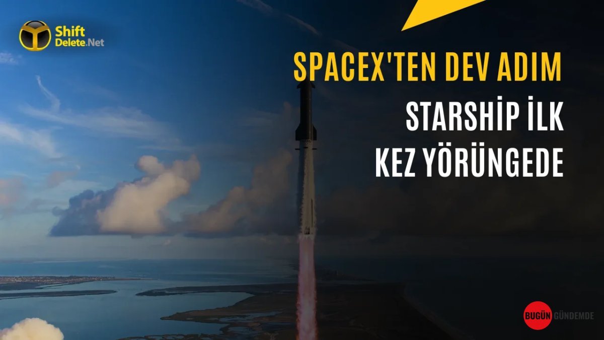 SpaceX Tarihe Geçti: Starship İlk Kez Dünya'dan Yörüngeye Yükseldi, Mars Yolculuğu Hızlanıyor!