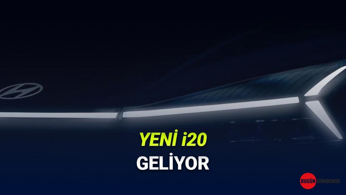 Yeni Hyundai i20 Görüntülendi: Farları ve Arka Stoplarıyla Adeta Devrim Yaptı! Tasarımıyla Nefes Kesecek