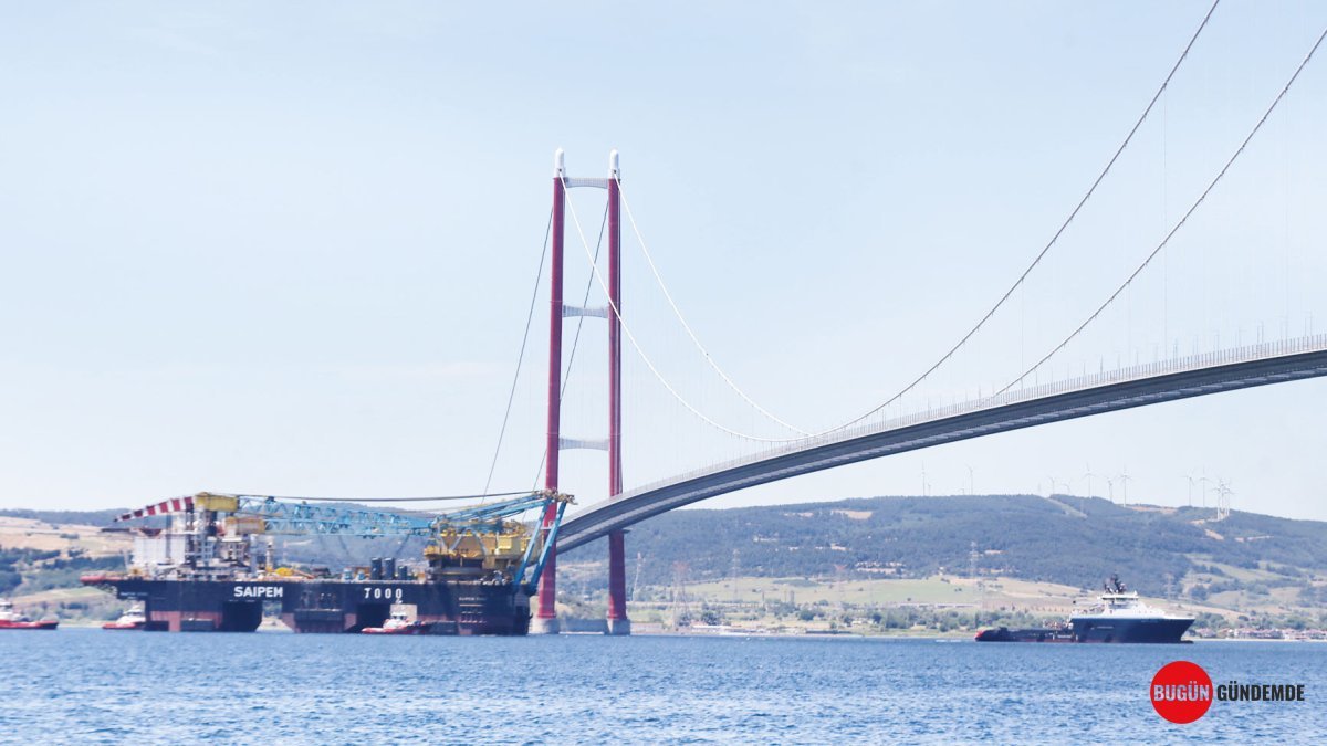 Dünyanın Üçüncü En Büyük Vinci Boğaz'da Yaptığıyla Nefesleri Kesti: Trafik Durdu!