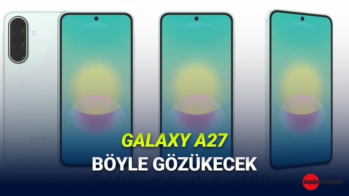 Samsung'dan Büyük Sürpriz: Galaxy A27'nin Tasarımı ve Yepyeni Rengi İnternete Sızdı! Çentik Dönemi Bitiyor Mu?