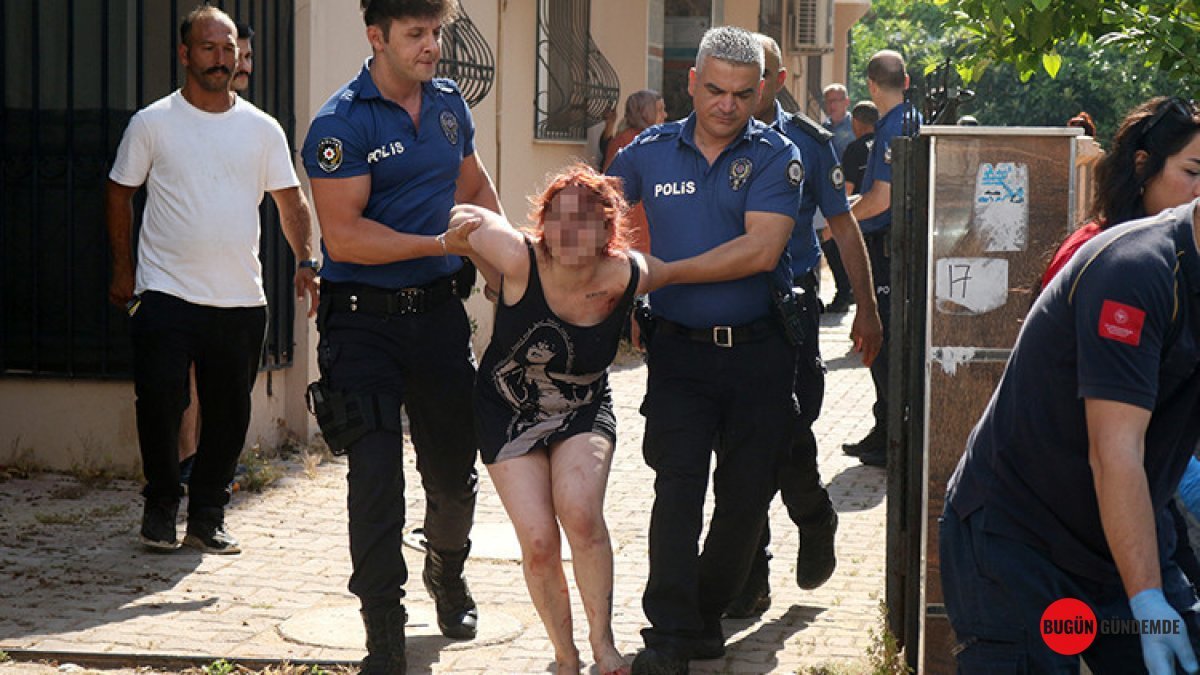 Antalya'da Tüyler Ürperten Sahne: Kadın Evini Kundaklayıp Kendini İçeri Kilitlemişti! Kurtarma Anları Nefes Kesti