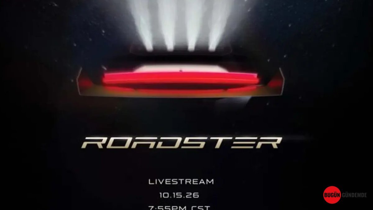 Uzay Teknolojisiyle Gelen Devrim: Tesla Roadster 15 Ekim'de Tanıtılıyor! 1000 KM Menzil ve Nefes Kesen Hız!
