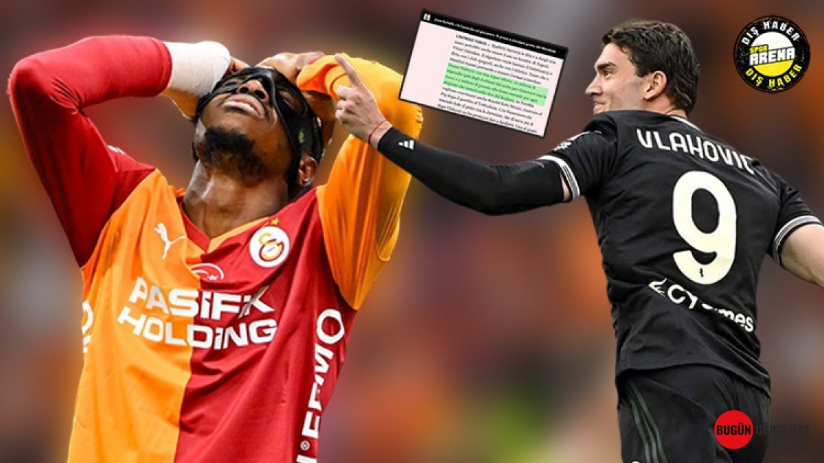 Galatasaray'ın Gözü Dev Golcülerde! Osimhen Ayrılıyor, Vlahovic'e Yıllık 10 Milyon Euro Teklif Mi?