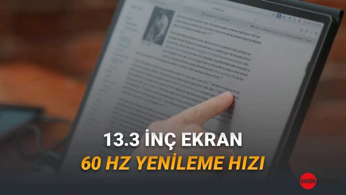 E-Ink Devrimi Başlıyor: Göz Dostu Monitör Modos Flow, Ekrana Bakış Açılarınızı Değiştirecek!