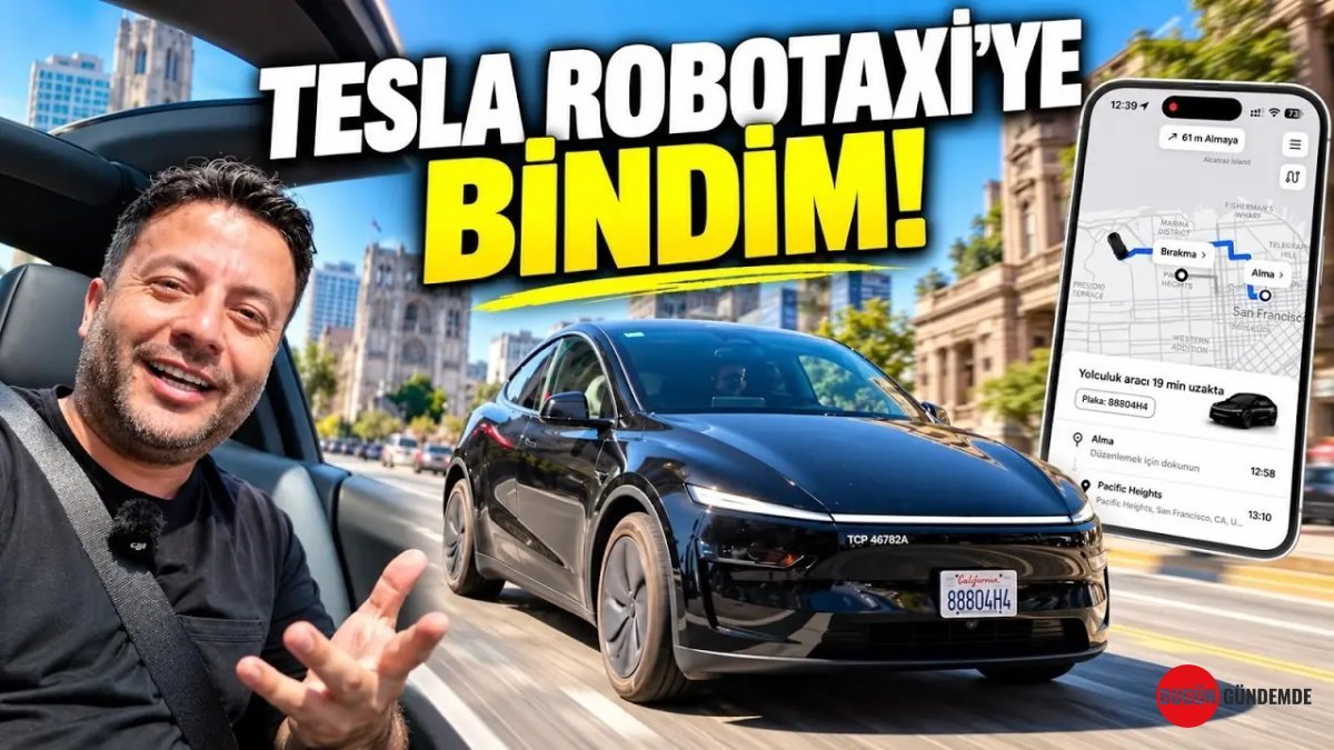 Sürücüsüz Taksi Devrimi Başladı: Tesla Robotaxi'ye Bindik, Fiyatı Duydular!