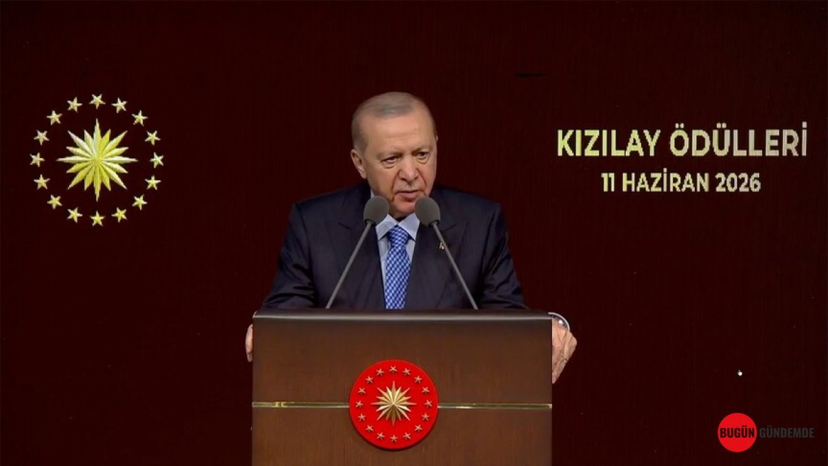 Cumhurbaşkanı Erdoğan'dan Kritik Kızılay Ödülleri Töreni'nde Canlı Yayın! Tüm Gözler Ankara'da...
