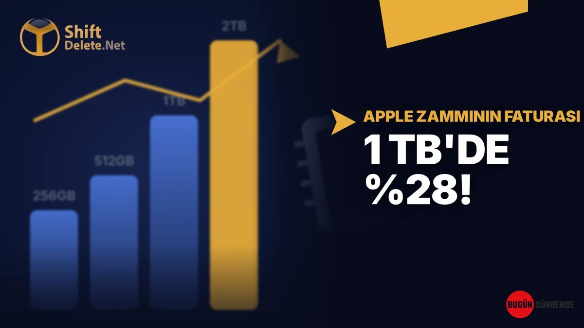 IPhone'a Depolama Zamları Şoke Etti: 1 TB'lık Modelde Akıl Almaz Fiyat Artışı! Bellek Krizi Kapasiteye Nasıl Yansıdı?