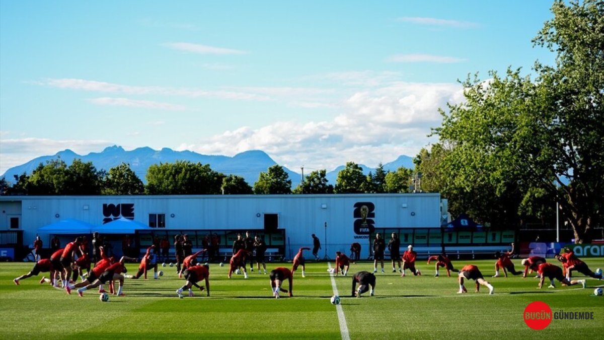 EURO 2024 Yolunda Kritik Eşleşme! Ay-Yıldızlılar Vancouver'da Tarihi Antrenmanla 'Vites Büyüttü'