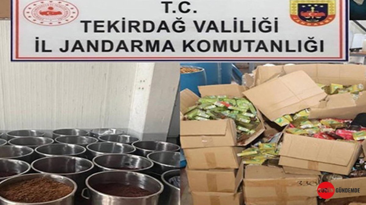 Tekirdağ'da Devasa Operasyon: 46 Milyon Liralık Kaçak Tütün İmha Edildi, Soruşturma Başladı!