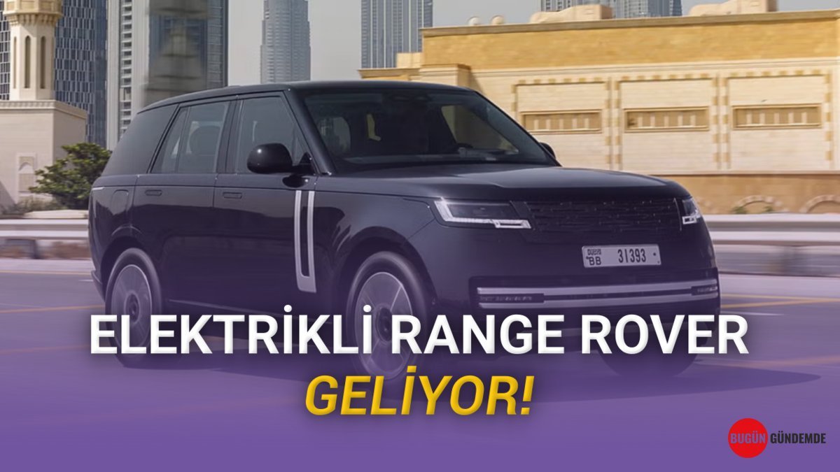 Elektrikli Dev Range Rover Sahneye Çıkıyor: Lüks SUV'lar Yeniden Tanımlanıyor!