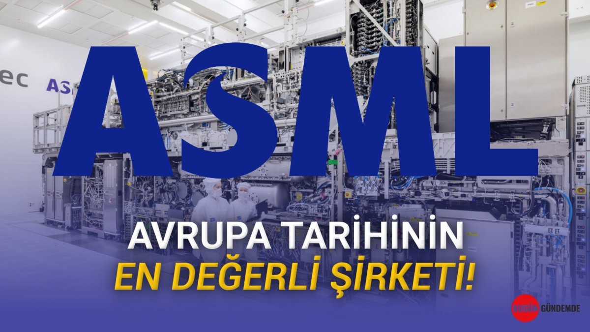 Avrupa Tarihi Yeniden Yazıldı: Teknoloji Devi ASML Rekor Kırarak Zirveye Yerleşti!