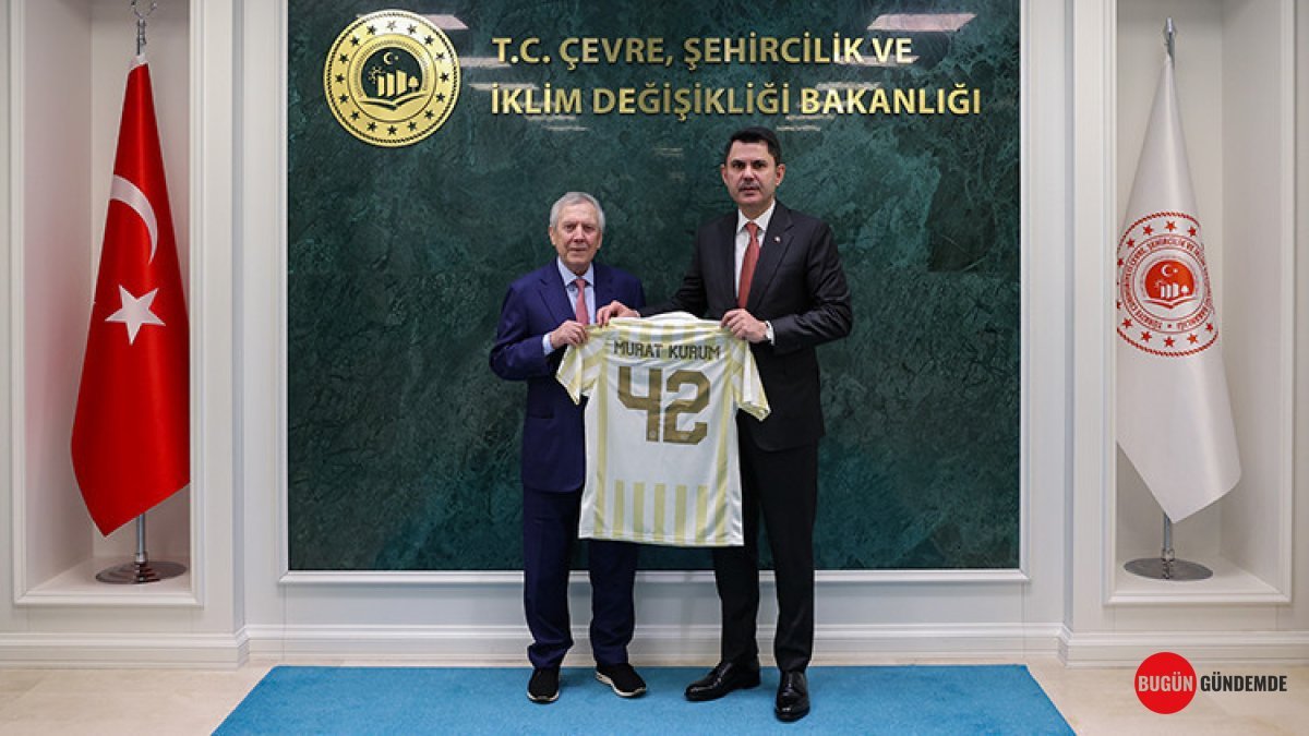 Bakan Kurum'dan Fenerbahçe Başkanı Yıldırım'a Ziyaret: Sporun Geleceğine Yönelik Kritik Buluşma!