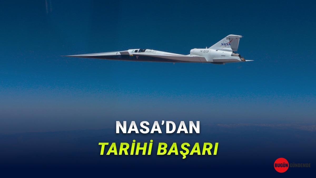 Göklerdeki YASAK BİTİYOR MU? NASA'nın X-59'u Ses Duvarını 'Fısıltıyla' Geçti!